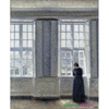 "Wysokie okna" - Vilhelm Hammershoi