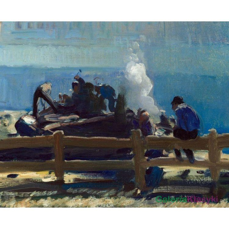 "Błękitny poranek" - George Bellows