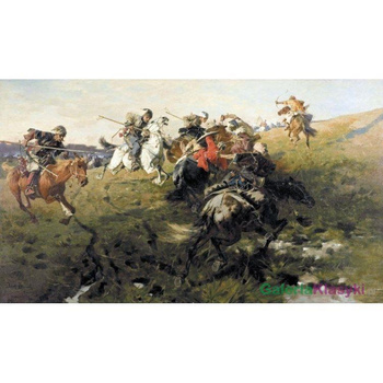 Potyczka kozaków z tatarami - Józef Brandt