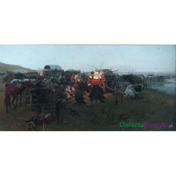 Modlitwa w stepie - Józef Brandt