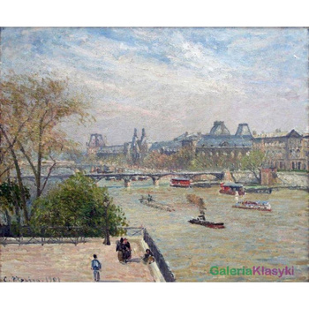 "Luwr, wiosna" - Camille Pissarro