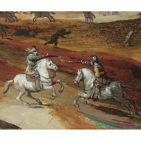 Potyczka kawalerii - Pieter Snayers