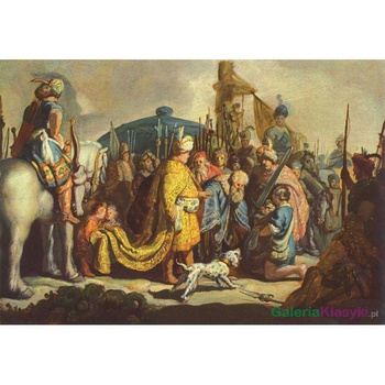 Dawid prezentujący Saulowi głowę Goliata - Rembrandt