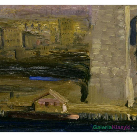 Most na wyspę Blackwell - George Bellows