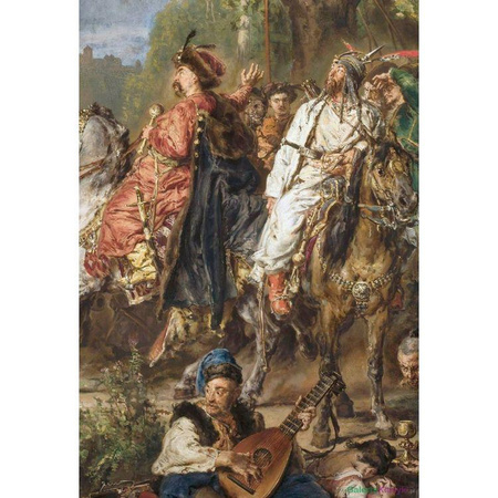 Bohdan Chmielnicki z Tuhaj-bejem pod Lwowem - Jan Matejko