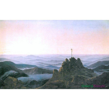 Poranek w Karkonoszach - Caspar David Friedrich﻿