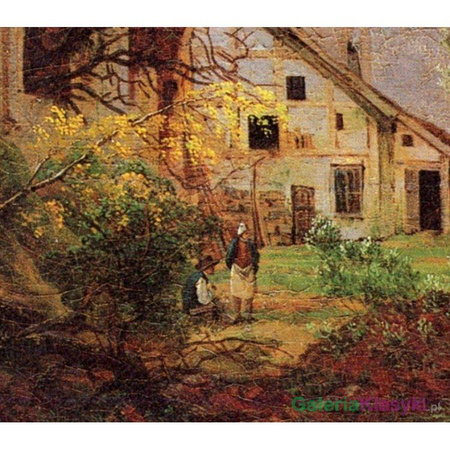 Ruiny w Eldenie - Caspar David Friedrich