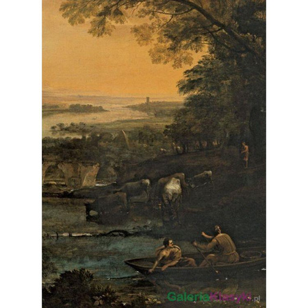 "Krajobraz z ucieczką do Egiptu" - Claude Lorrain