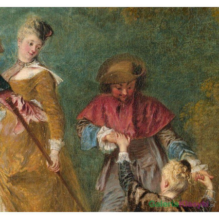Reprodukcja obrazu: Pielgrzymka na Cyterę - Antoine Watteau