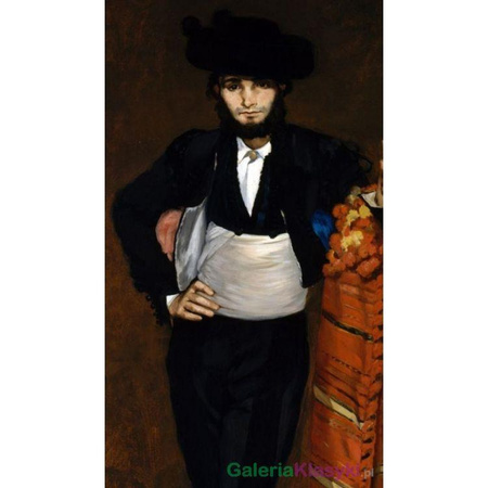 "Mężczyzna w kostiumie" - Edouard Manet