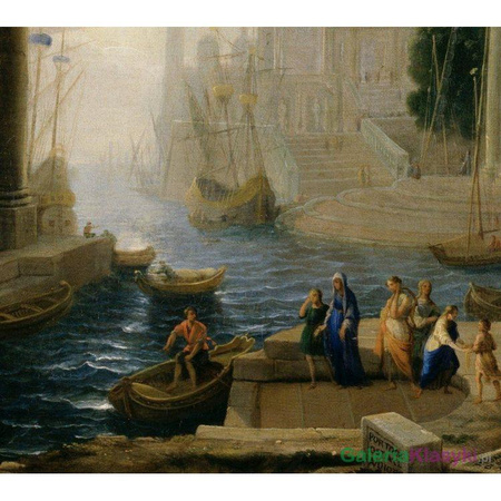 Zaokrętowanie Św. Pauli - Claude Lorrain