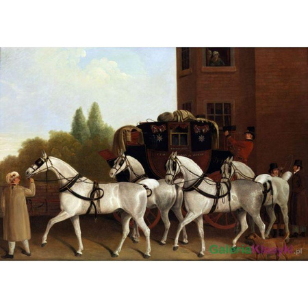 Londyńska Poczta Królewska - Jacques Laurent Agasse