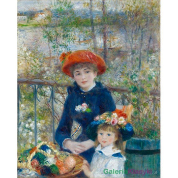 Siostry na tarasie - Auguste Renoir