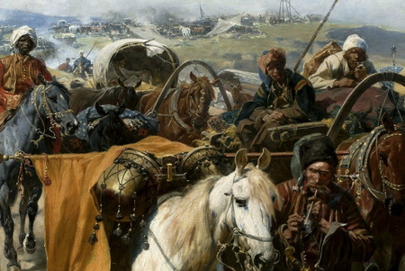 Obóz Zaporożców - Józef Brandt