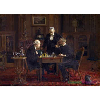 Szachiści - Thomas Eakins
