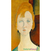 "Dziewczyna w zielonej bluzce"- Amedeo Modigliani