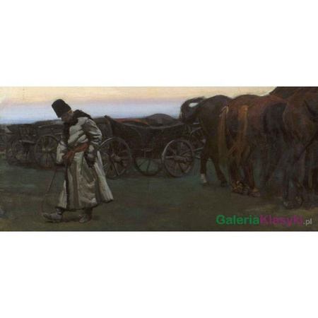 Końskie wywczasy - Józef Chełmoński