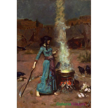 Magiczne koło - John William Waterhouse