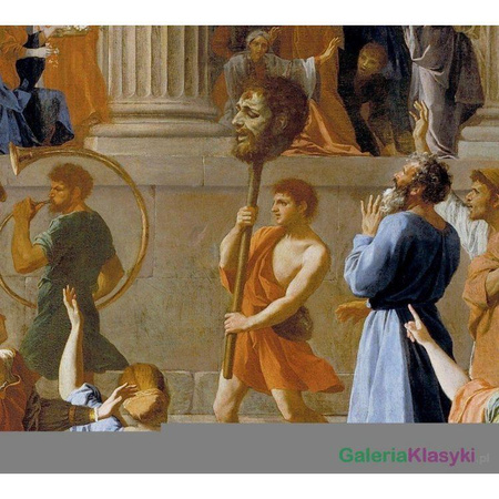 Reprodukcja obrazu: Tryumf Dawida - Nicolas Poussin