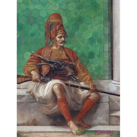 Reprodukcja obrazu: Strażnik pałacowy - Stanisław Chlebowski