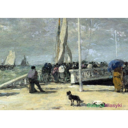 "Na pomoście" - Eugene Boduin