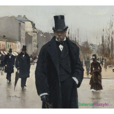 Leaving Montmartre Cemetery - Jean Beraud