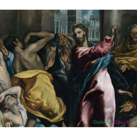 "Wypędzenie przekupniów ze świątyni" - El Greco