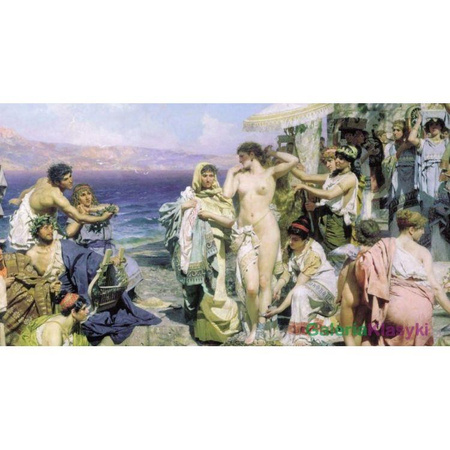 Fryne na święcie Posejdona w Eleusis - Henryk Siemiradzki