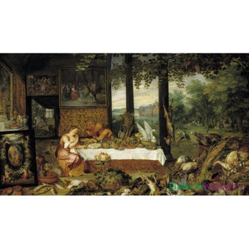 Zmysł smaku - Jan Brueghel Starszy