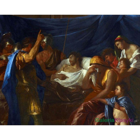 "Śmierć Germanika" - Nicolas Poussin