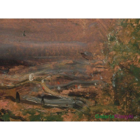 Widok na Hampstead w złą pogodę - John Constable