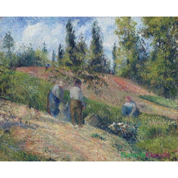 "Żniwa" - Camille Pissarro