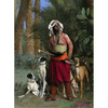 Reprodukcja obrazu: The Negro Master of the Hounds - Jean-Leon Gerome