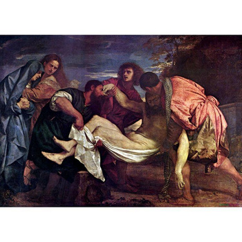 Złożenie do grobu - Tizian