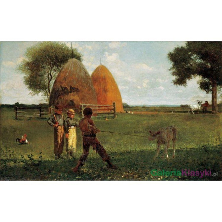 "Weaning the Calf" - Winslow Homer