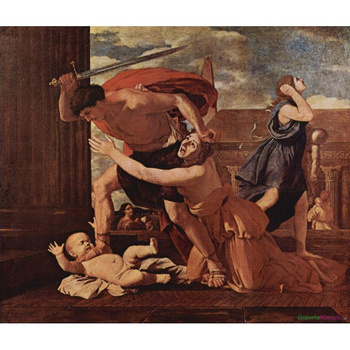 Rzeź niewiniątek - Nicolas Poussin