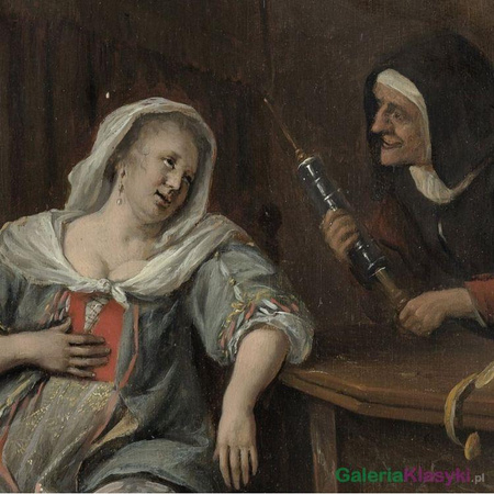 Chora kobieta - Jan Steen
