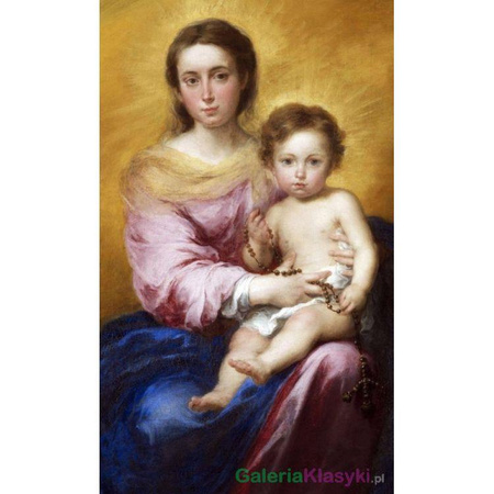 "The Virgin of the Rosary" - Bartolomé Esteban Murillo