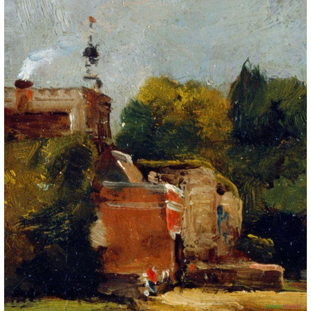Kościół - wchodni Bergholt - John Constable