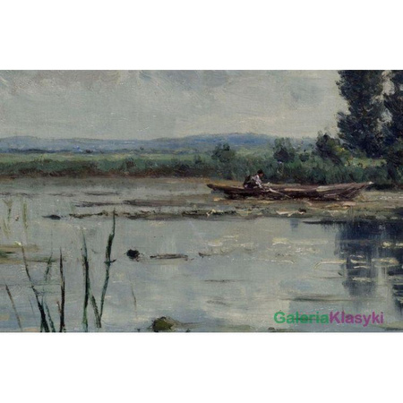 "Jezioro w pobliżu Loosdrecht" - Willem Roelofs