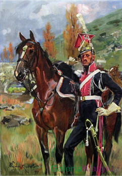 Portret Kawalerzysty - Wojciech Kossak