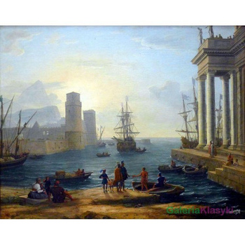 "The embarkment of Odysseus" - Claude Lorrain