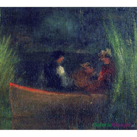 Zmierzch w zaroślach - George Inness