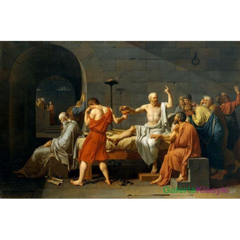 Śmierć Sokratesa - Jacques-Louis David