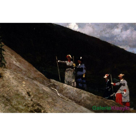 "W górach" - Winslow Homer