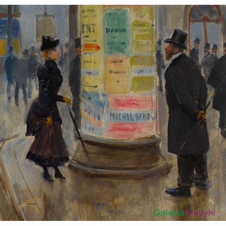 Scena z paryskiej ulicy - Jean Beraud