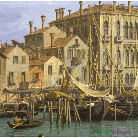 Widok na Riva degli Schiavoni, Wenecja - Canaletto