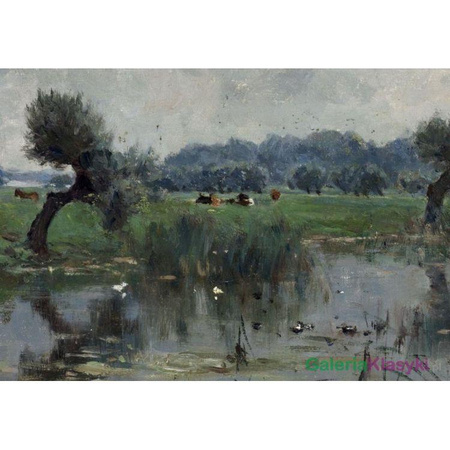 "Równina nad rzeką IJssel" - Willem Roelofs
