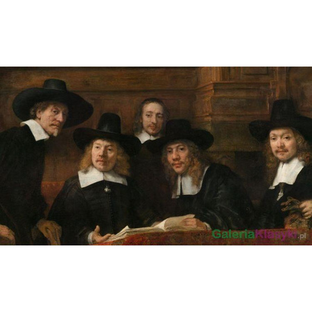 Reprodukcja obrazu: Syndycy cechu sukienników - Rembrandt