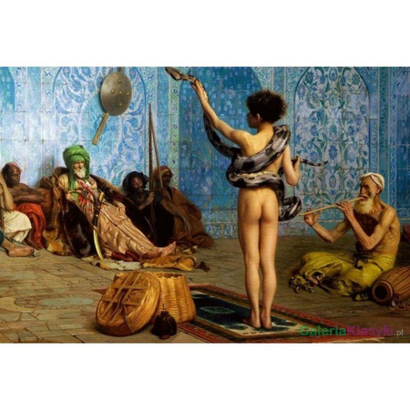 Reprodukcja obrazu: Zaklinacz węży - Jean-Leon Gerome